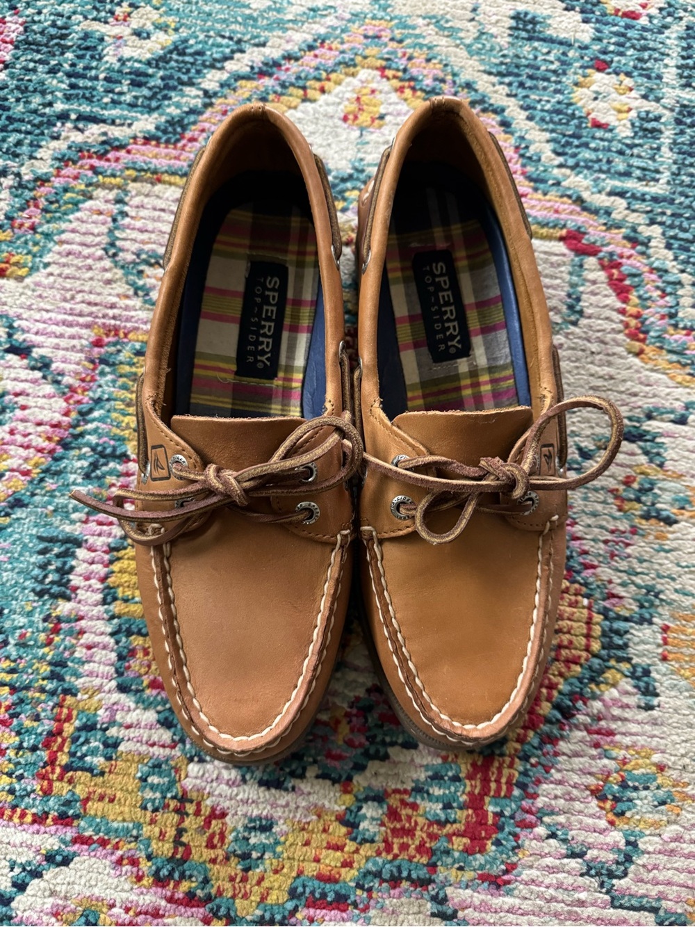 Sperry Women’sTan Leather Boat Shoes